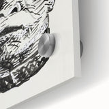 Expressionist Art - Portrait of General Joffre Abstract Wall Art