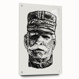 Expressionist Art - Portrait of General Joffre Abstract Wall Art