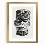 Expressionist Art - Portrait of General Joffre Abstract Wall Art
