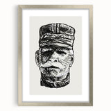 Expressionist Art - Portrait of General Joffre Abstract Wall Art