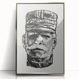 Expressionist Art - Portrait of General Joffre Abstract Wall Art