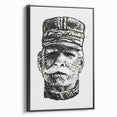 Expressionist Art - Portrait of General Joffre Abstract Wall Art