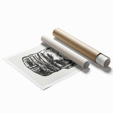 Expressionist Art - Portrait of General Joffre Abstract Wall Art