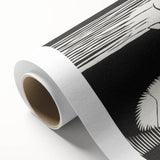 Modern Gazelle Wall Art - Minimalist Black and White Contemporary Decor