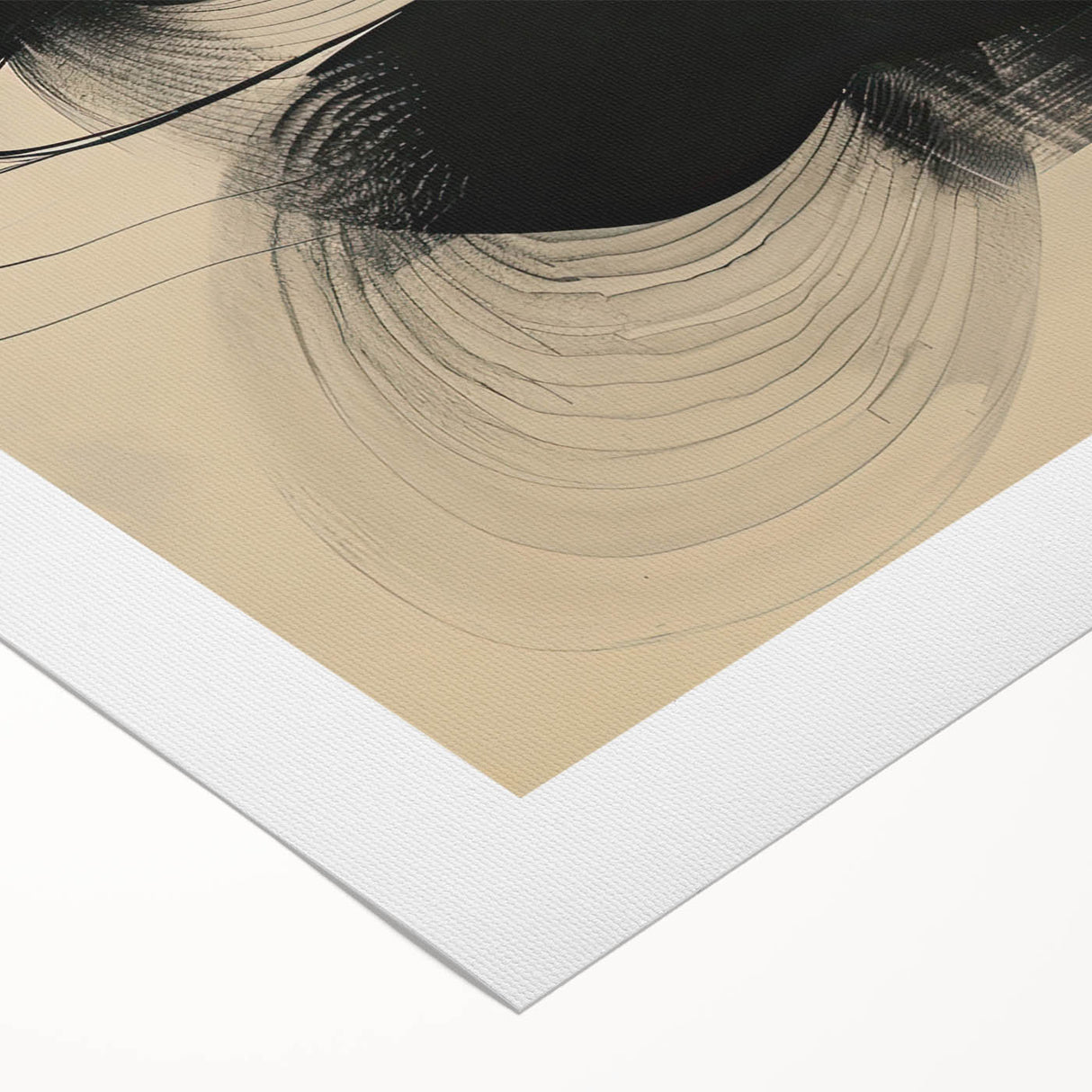 Contemporary Dining Art Pieces – Abstract Black & White Decor