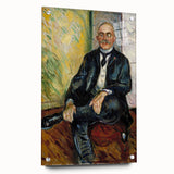 Expressionist Art - Portrait of Gustaf Schiefler Abstract Wall Art