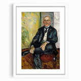 Expressionist Art - Portrait of Gustaf Schiefler Abstract Wall Art