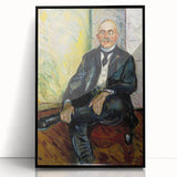 Expressionist Art - Portrait of Gustaf Schiefler Abstract Wall Art