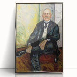 Expressionist Art - Portrait of Gustaf Schiefler Abstract Wall Art