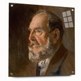 Realistic Wall Art - Portrait Study of an Elderly Man in Classical Realism