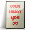Retro Inspirational Girls Room Wall Art – Kids Room Art Print