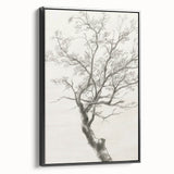 Framed canvas artwork showcasing an abstract floral design in vibrant colors, viewed from the side against a black backdrop, perfect for modern home decor.