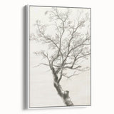 Framed canvas artwork displaying abstract floral designs in vibrant colors, featuring a sleek white frame, ideal for modern home decor.