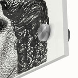 Expressionist Art - Portrait of Jean Jaurès Abstract Wall Art