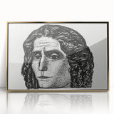 Expressionist Art - Portrait of Jean Jaurès Abstract Wall Art