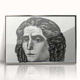 Expressionist Art - Portrait of Jean Jaurès Abstract Wall Art