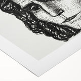 Expressionist Art - Portrait of Jean Jaurès Abstract Wall Art