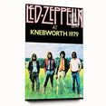 Led Zeppelin Knebworth 1979 Poster | Retro Music Wall Art