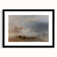 Romanticism Art: Northumberland Coastline and Shipwreck Drama