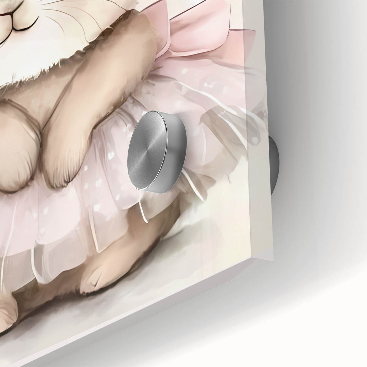 Adorable Bunny Girls Room Wall Art – Nursery & Kids Room Print