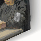 Expressionist Art - Reading Old Lady Abstract Wall Art for Sale