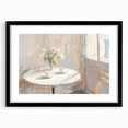 Extra large abstract art print featuring vibrant, colorful textures on a black framed canvas.