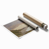 Impressionist Seascape Wall Art - Coastal Scene by Monet Print
