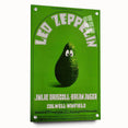Led Zeppelin Fillmore Poster 1969 | Retro Music Wall Art