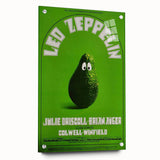 Led Zeppelin Fillmore Poster 1969 | Retro Music Wall Art