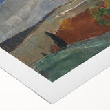 Classic Romantic Paintings: Cemetery Road in Toledo Landscape