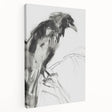 Abstract figurative canvas artwork showcasing vibrant colors and dynamic shapes, highlighting a modern aesthetic. Perfect for contemporary home decor or artistic spaces.