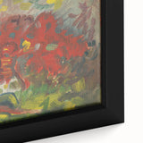 Expressionist Art - Reclining Nude in a Garden