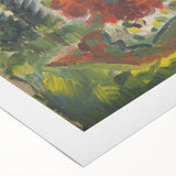 Expressionist Art - Reclining Nude in a Garden