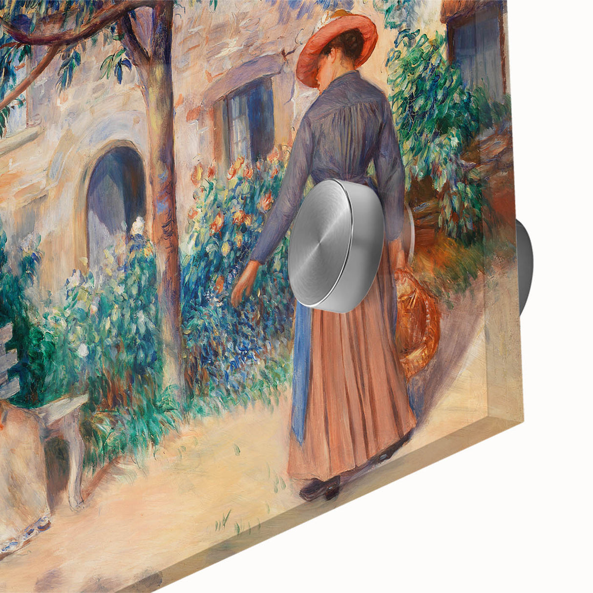 Impressionist Garden Scene - In Brittany by Pierre-Auguste Renoir Print
