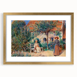 Impressionist Garden Scene - In Brittany by Pierre-Auguste Renoir Print