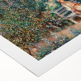 Impressionist Garden Scene - In Brittany by Pierre-Auguste Renoir Print