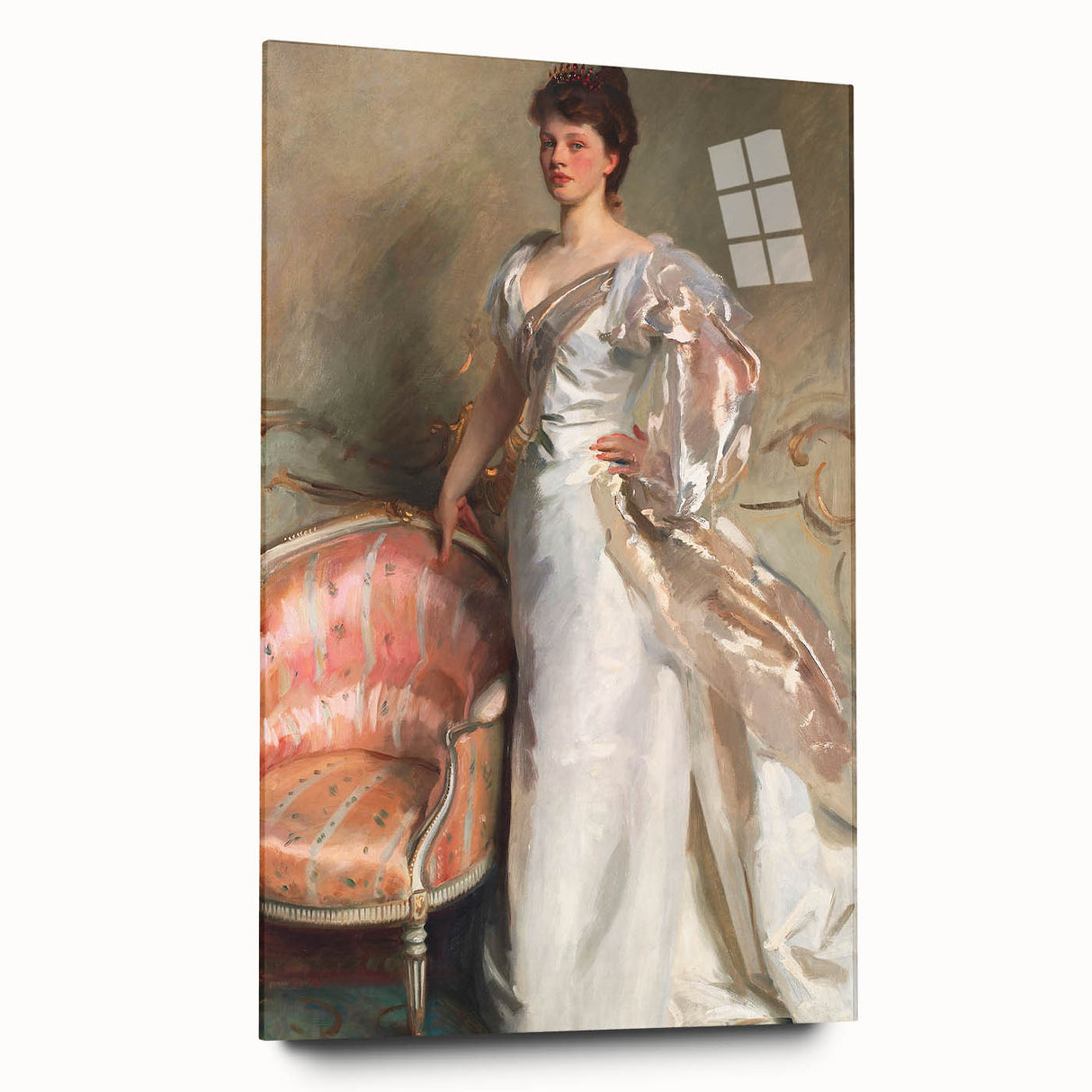 Classical Realism Portrait - Mrs. George Swinton by John Singer Sargent