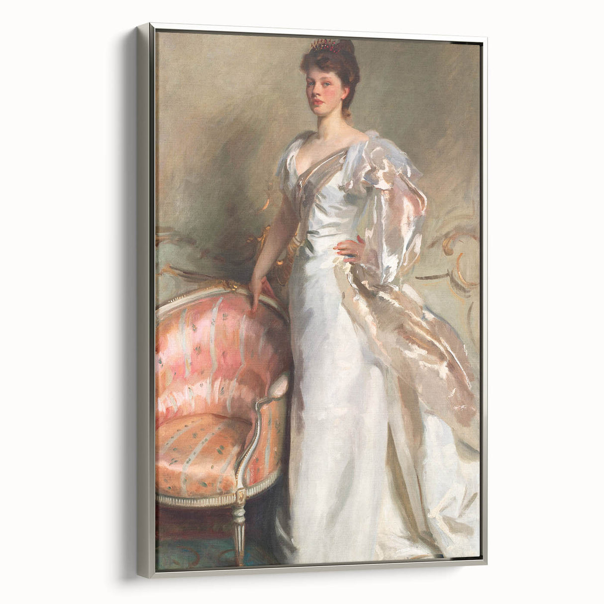 Classical Realism Portrait - Mrs. George Swinton by John Singer Sargent