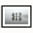 Abstract landscape artwork framed in black with a white mat, showcasing vibrant colors and unique patterns, perfect for modern home decor.