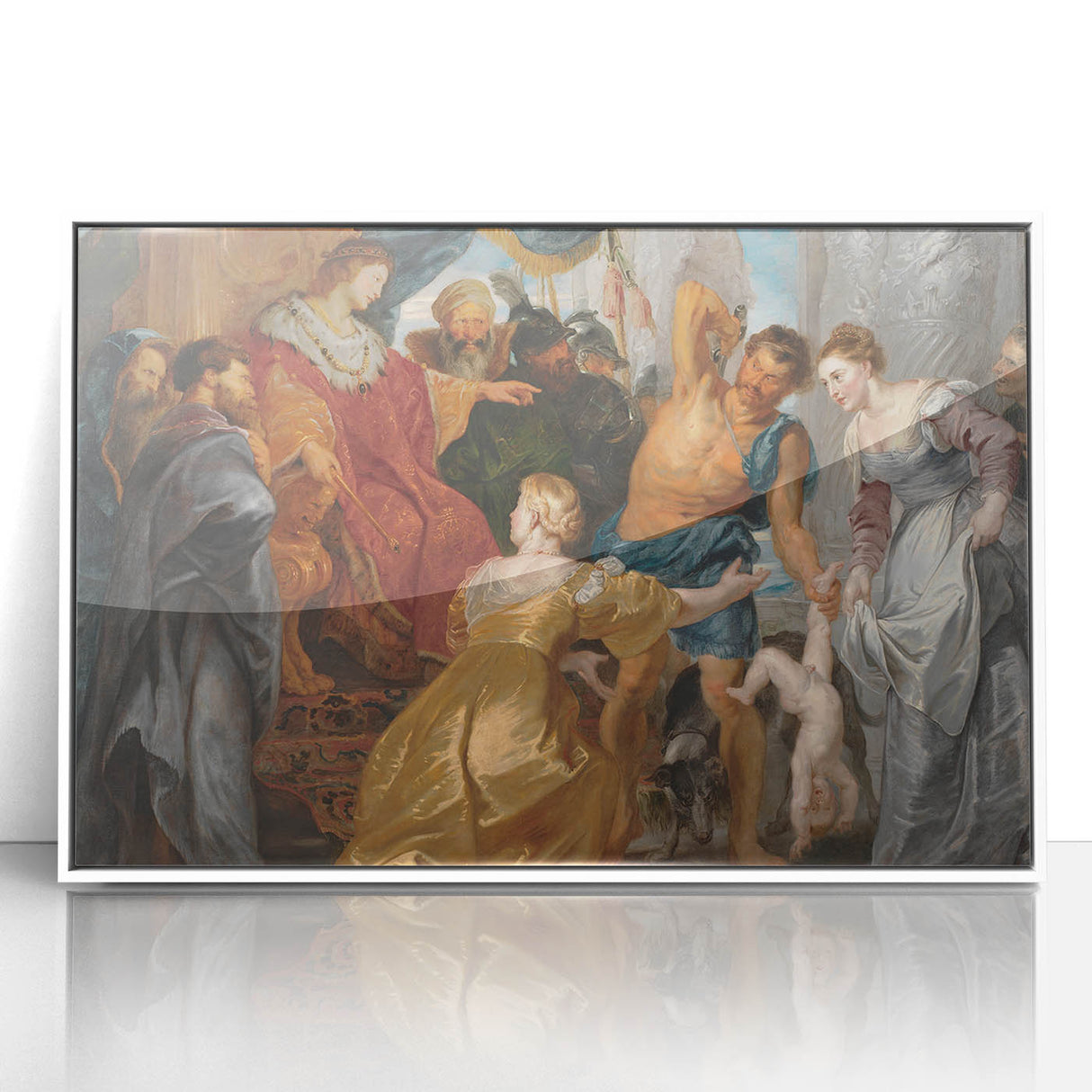 Baroque and Rococo Wall Art - The Judgment of Solomon - Print