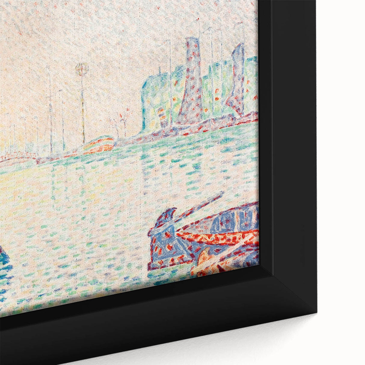 Impressionist Seascape Wall Art - The Buoy in Holland by Paul Signac