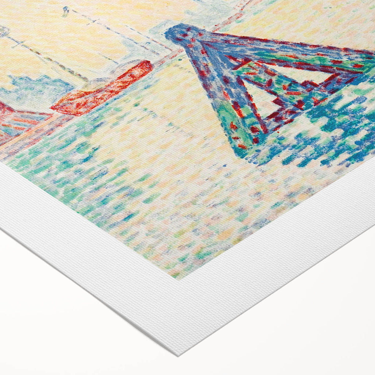 Impressionist Seascape Wall Art - The Buoy in Holland by Paul Signac