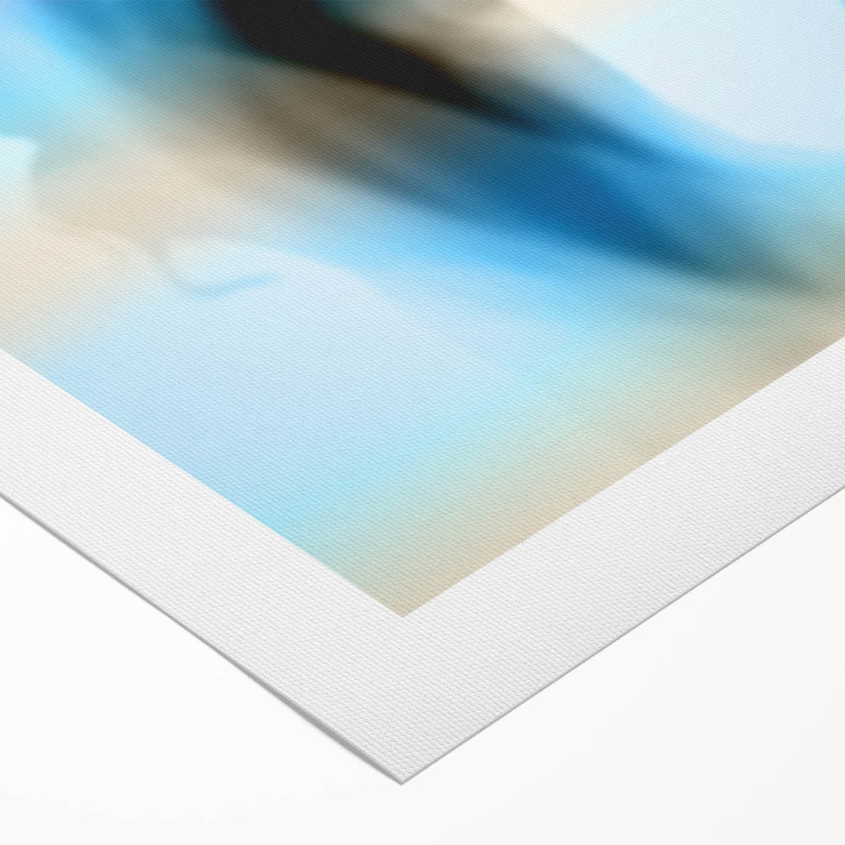 Color Veil – Emotive Minimalist Figure Wall Art with Pastel Glow
