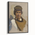 Romantic Art Prints: Young Gypsy - Historical Romanticism Portrait