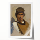 Romantic Art Prints: Young Gypsy - Historical Romanticism Portrait