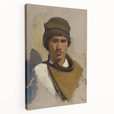 Romantic Art Prints: Young Gypsy - Historical Romanticism Portrait