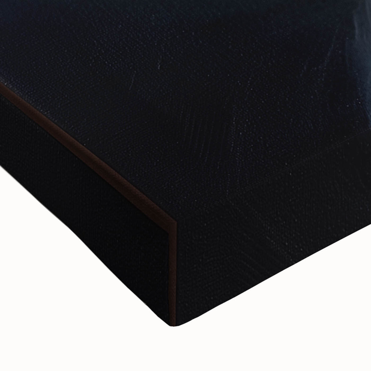 Abstract Office Wall Art - Black, White & Orange Modern Decor