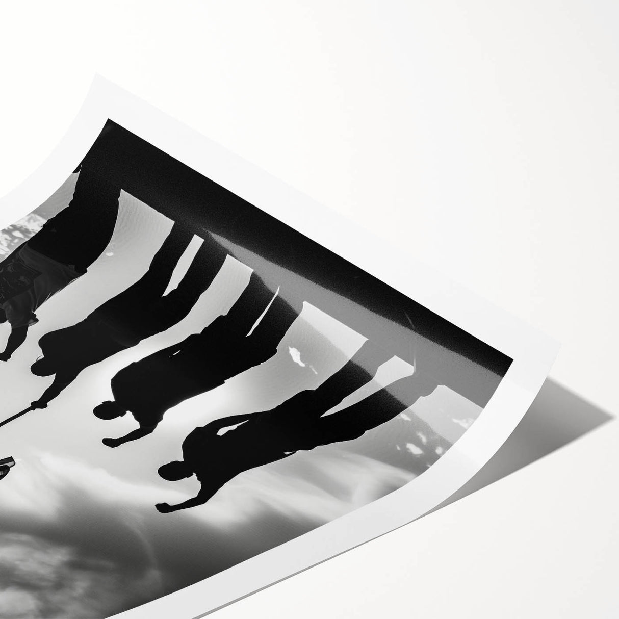 Patriotic Silhouettes & USA Flag - Independence Day Wall Art