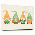 St. Patrick’s Day Gnomes - Irish Shamrock Wall Art