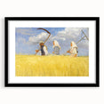 Harvesters - Pastoral Field Scene by Anna Ancher